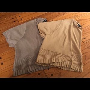 2 women’s shrug sweaters